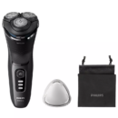 Philips Electric Cordless Shaver, 5D Pivot & Flex Heads, PowerCut Blades, Anti-Corrosion Shaving System, Shave Wet & Dry 3000X Series Grey S3244