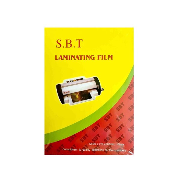 Generic Sbt Lamination Pouch Film A4 P03232