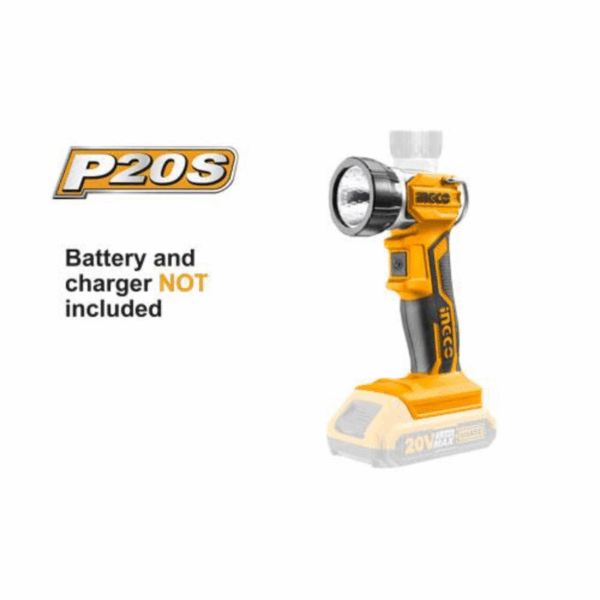Ingco Lithium-Ion Cordless Work Lamp 20V Cwli2001
