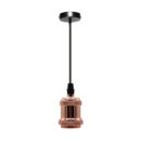 Tronic Hanging E27(Screw) Pendant Holder Rose Gold