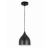 Tronic Small Black Dome Pendant