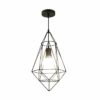 Tronic Black Diamond Cage Pendant Lamp
