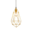 Tronic Gold Diamond Cage Pendant Lamp