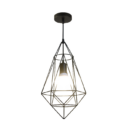 Tronic Black Diamond Cage Pendant Lamp