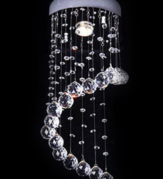 Tronic Modern Crystal Raindrop Chandelier
