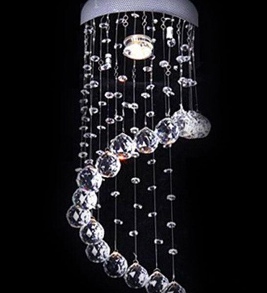 Tronic Modern Crystal Raindrop Chandelier
