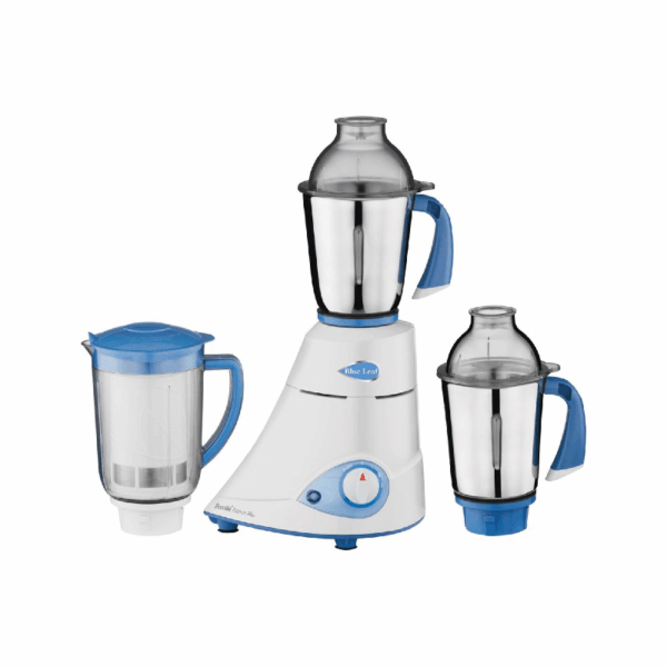 Preethi Blue Leaf Platinum Mixer Grinder 750W With 3 Stainless Steel Jars, 3 Speed &Amp; Pulse, Overload Protector, Extractor Filter Mg139/09
