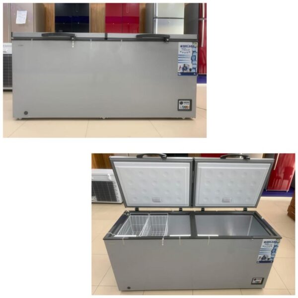 Bruhm Chest Freezer Double Door 560L Bcf-Dd600