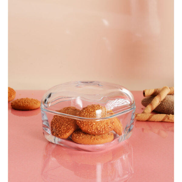 Pasabahce Plus Food Container Glass 415Ml Stackable 96887