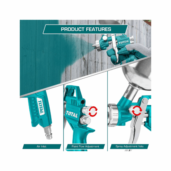 Total Paint Spray Gun 400Cc Tat10401