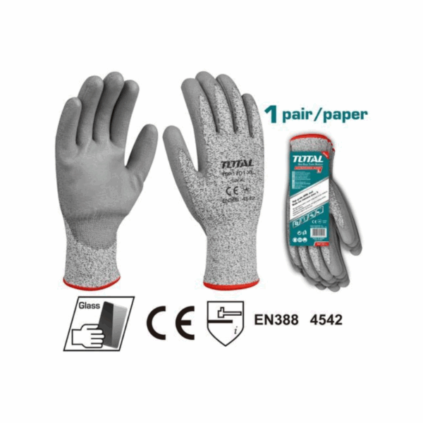 Total Cut Resistant Gloves L &Amp; Xl Tsp1701