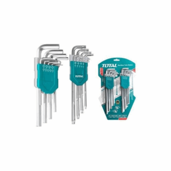 Total Hex Key And Torx Key Set 18Pcs Tht106Kt0181