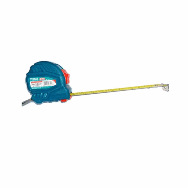 Total Steel Measuring Tape With Double Button 3M X 16Mm Tmt126331