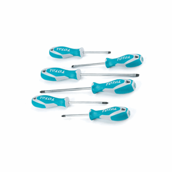 Total Screwdriver Set 6Pcs Tht250606