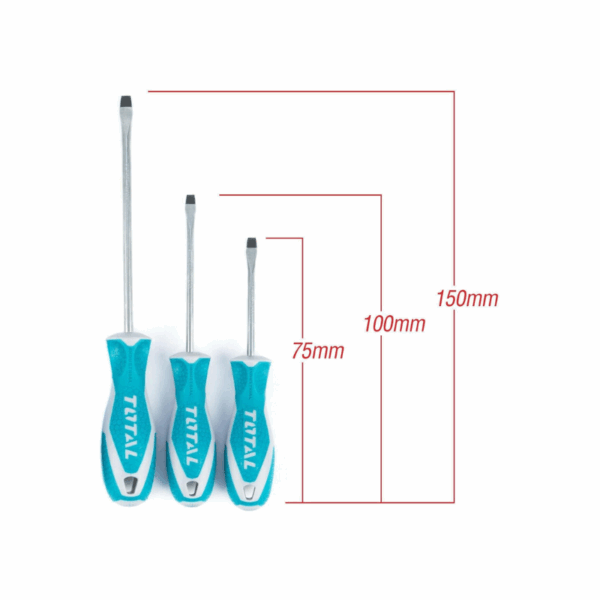 Total Screwdriver Set 6Pcs Tht250606