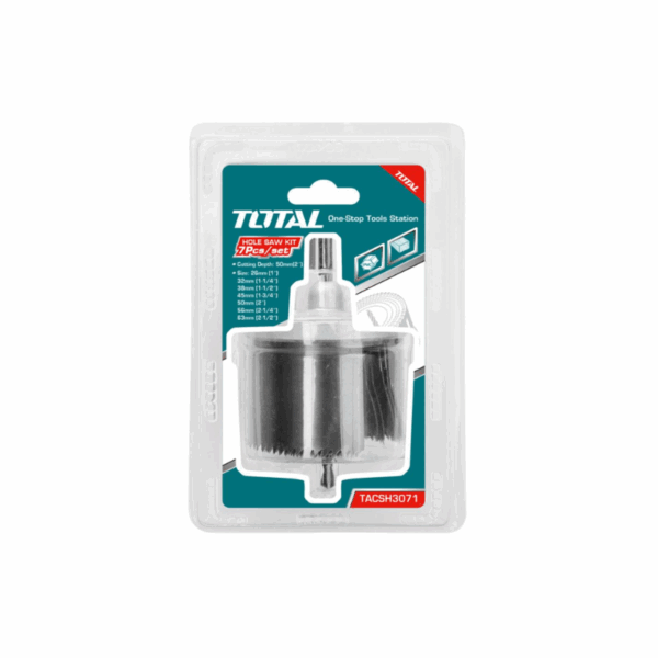 Total Hole Saw Set 7Pcs Tacsh3071
