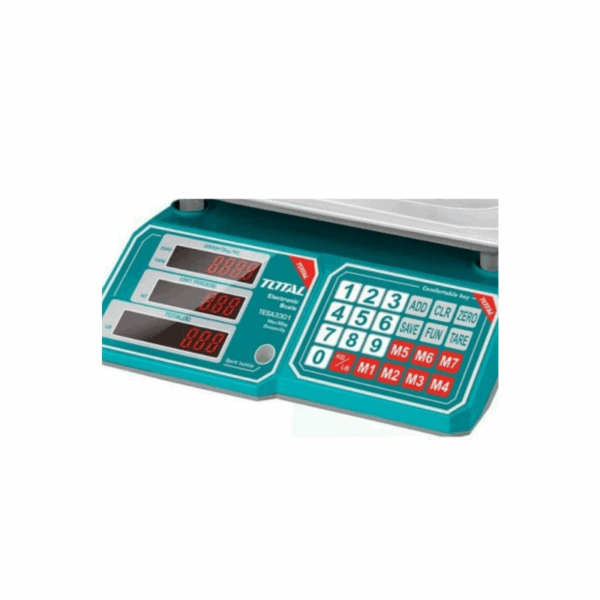 Total Electronic Scale 30Kg Tesa3301
