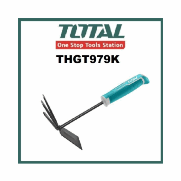 Total Mini Garden Rake 290Mm Metal Thgt979K