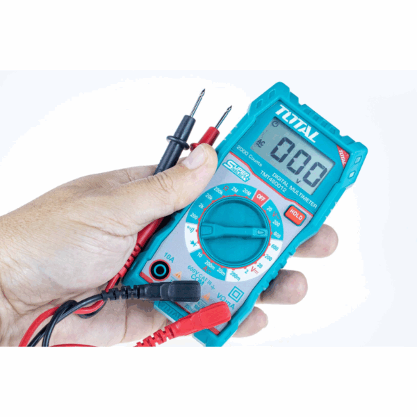 Total Digital Multimeter 2000 Counts Tmt460012