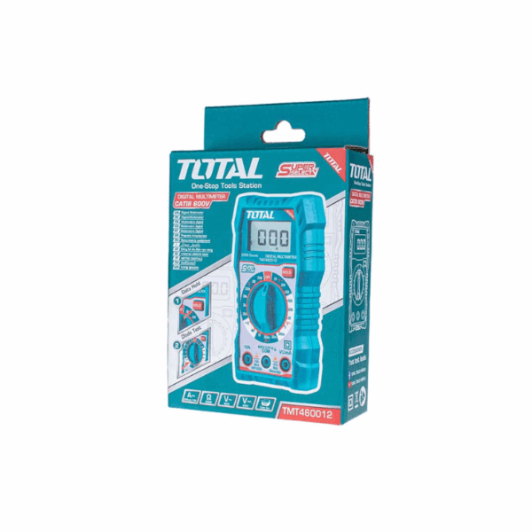 Total Digital Multimeter 2000 Counts Tmt460012