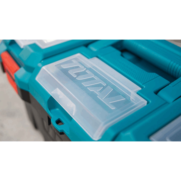 Total Tool Box 17&Quot; Pp Plastic Buckle Empty Tpbx0171