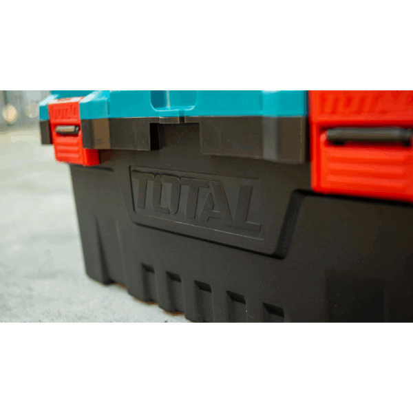 Total Tool Box 17&Quot; Pp Plastic Buckle Empty Tpbx0171