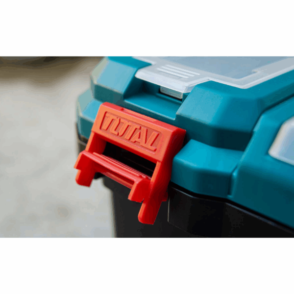 Total Tool Box 17&Quot; Pp Plastic Buckle Empty Tpbx0171