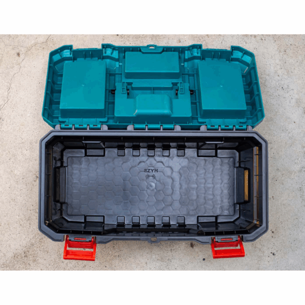 Total Tool Box 17&Quot; Pp Plastic Buckle Empty Tpbx0171