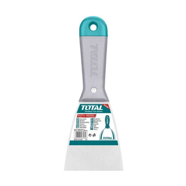 Total Putty Trowel 75Mm Carbon Steel Tht837516