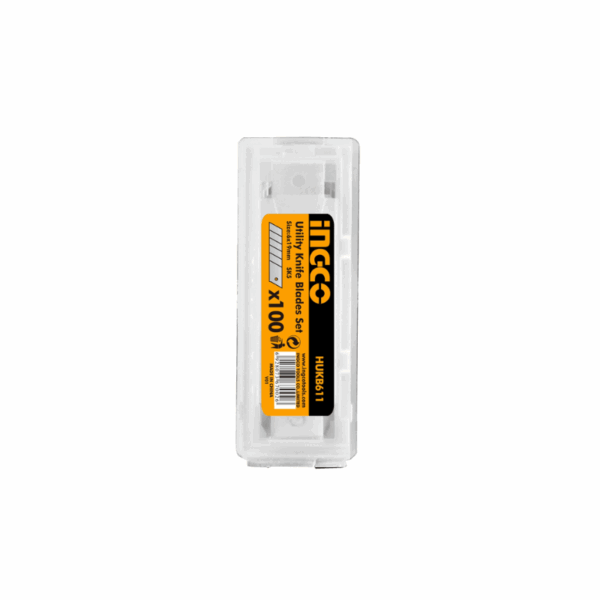 Ingco Utility Knife Blade 19X61Mm 10Pcs Set Hukb611