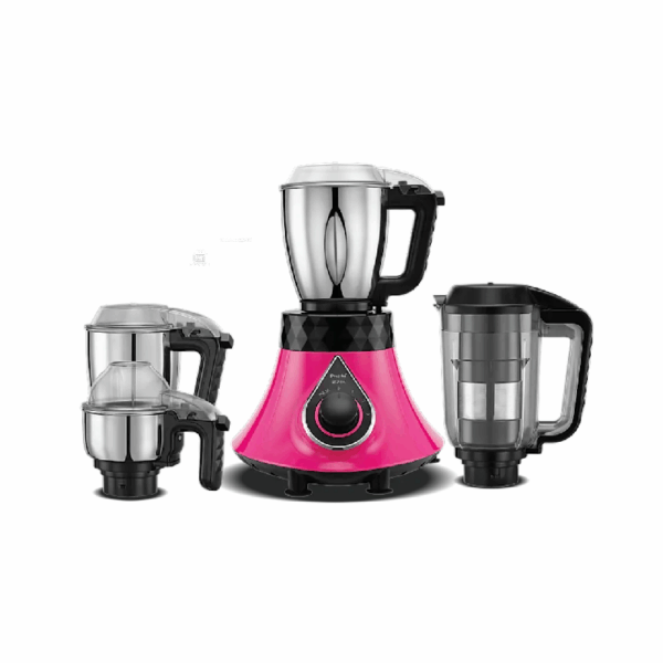 Preethi Storm Mixer Grinder 750W With 4 Stainless Steel Jars, Extractor Filter, Overload Protector, 3 Speed Levels Mg232/00