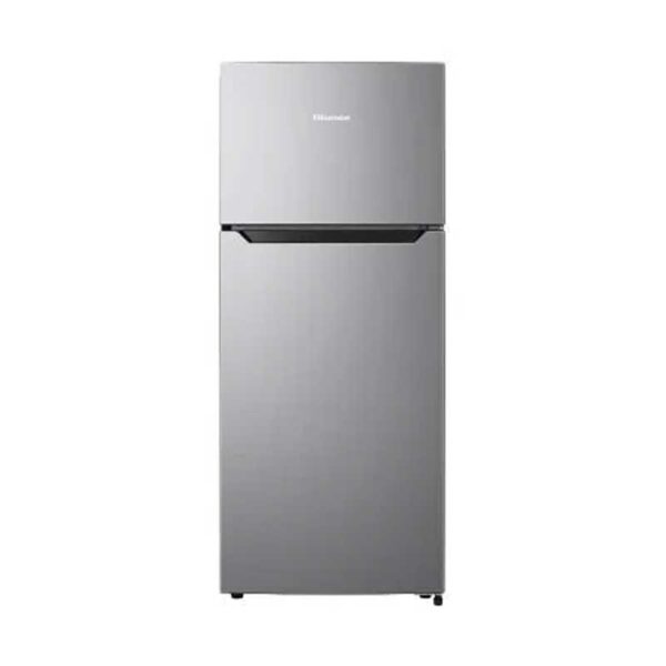 Hisense Refrigerator 205L Double Door, Top Freezer, Titanium Silver Rd-27Dr4Sa