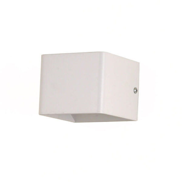 Tronic 5 Watts White Square Directional Wall Light