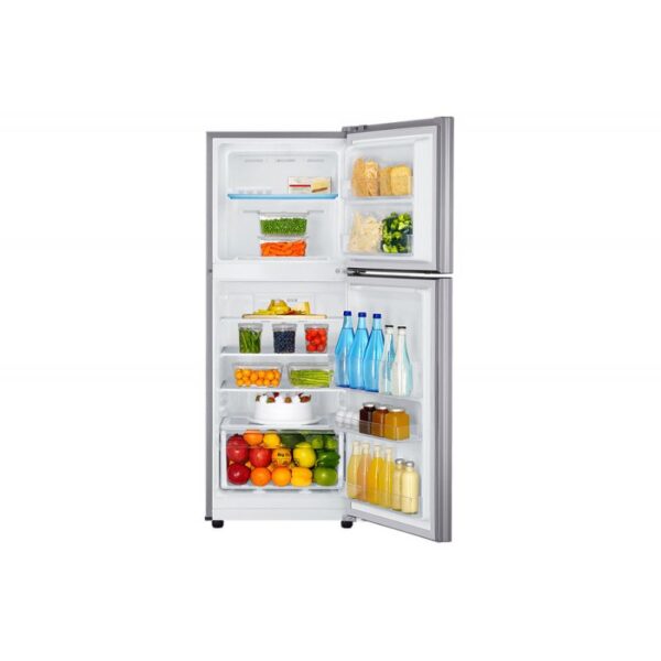 Samsung Refrigerator 208L Double Door Top Freezer Frost Free, Mono Cooling Technology, Digital Inverter Compressor, Dit, Metal Graphite Rt26Har2Dsa/Rt20Har2Dsa