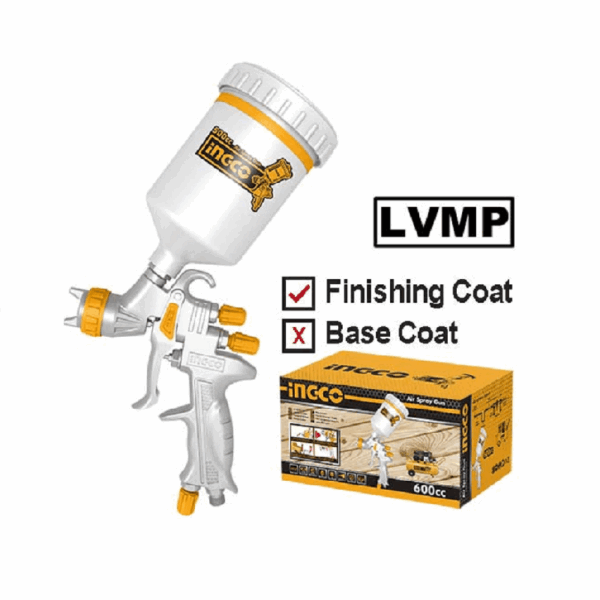 Ingco Air Spray Gun 600Cc Asg1065
