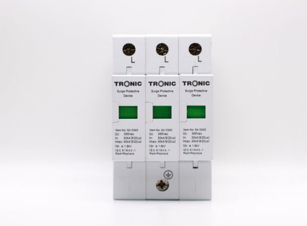 Tronic Surge Protection Three Pole 40Ka