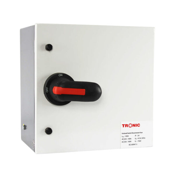 Tronic Main Switch Fused With Rotary 315A