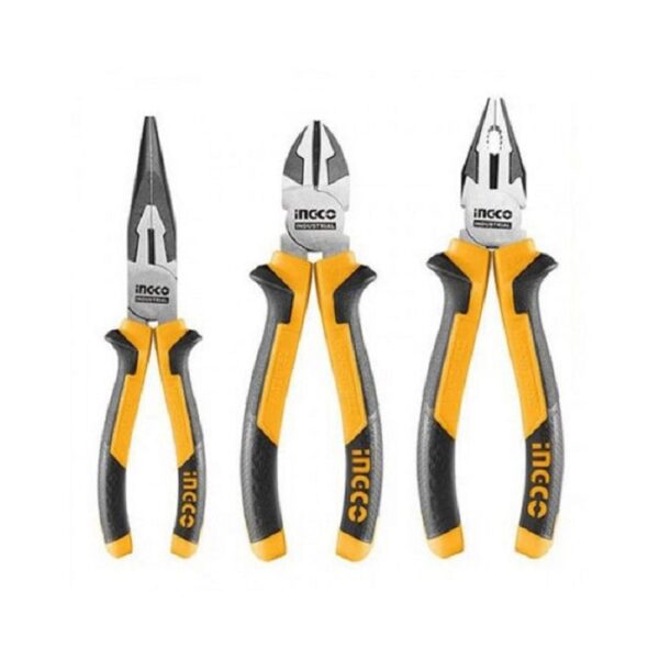 Ingco Pliers Set 8&Quot; Pack Of 3 Hkps08318