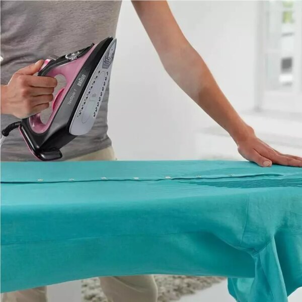 Braun Steam Iron 2000W Texstyle 1 Eco Mode Saves Power Rapid Heat Up Tank Capacity 220Ml 12710001-Si1070Pu