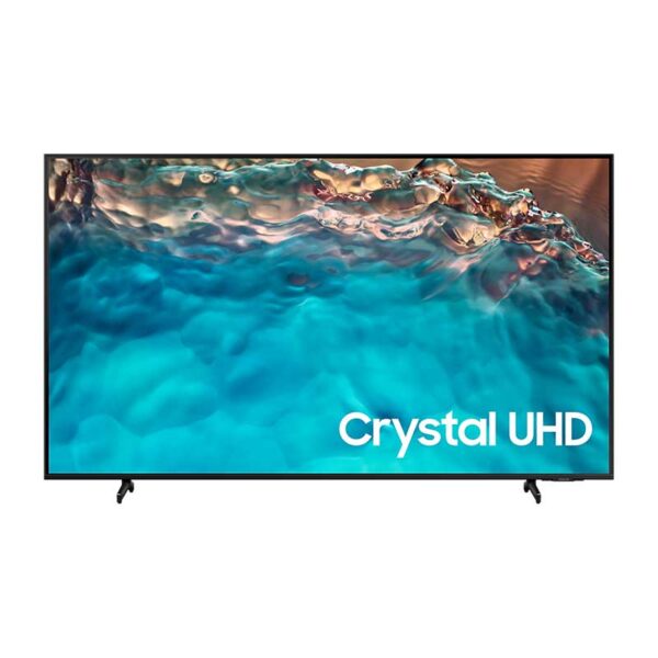 Samsung 65&Quot; Led 4K Crystal Uhd Smart Tv, Air Slim Design, Smart Hub, Hdr, Motion Xcelerator, Ots Sound, Solarcell Remote 65Bu8000