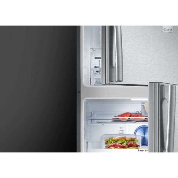 Samsung Refrigerator 506L Double Door, Top Freezer With Twin Cooling Plus, Digital Inverter Technology, Tmf, Dit, Multiflow Cooling, Led Lighting, Silver Rt64K6541Sl/Rt50Kk6541Sl