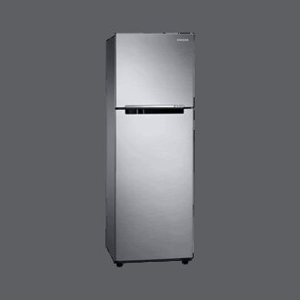 Samsung Refrigerator 253L Double Door Top Freezer, Digital Inverter Technology, CoolWall Technology, Elegant Inox RT25K3082S8