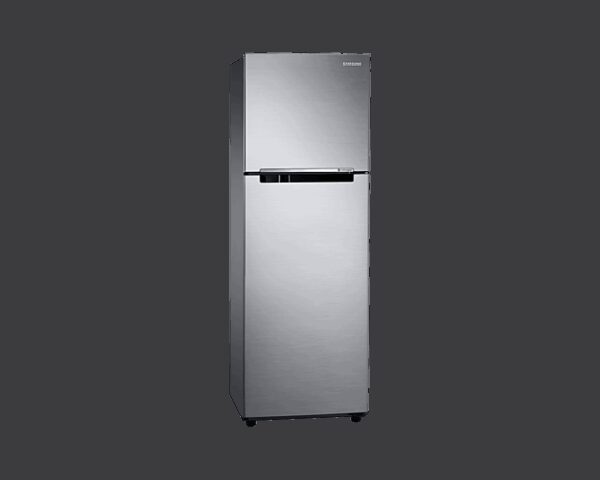 Samsung Refrigerator 253L Double Door Top Freezer, Digital Inverter Technology, Coolwall Technology, Elegant Inox Rt25K3082S8