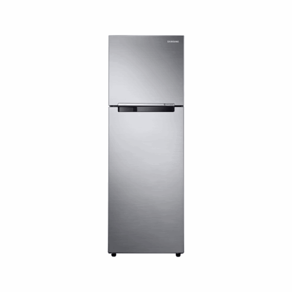 Samsung Refrigerator 253L Double Door Top Freezer, Digital Inverter Technology, Coolwall Technology, Elegant Inox Rt25K3082S8