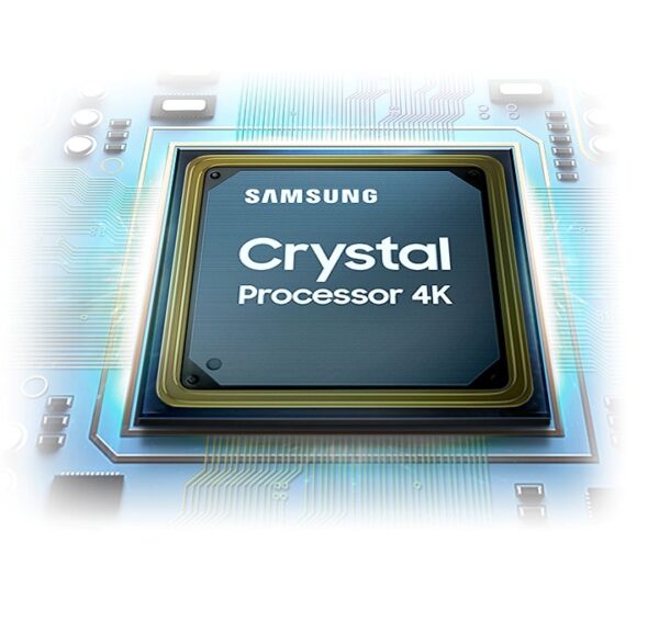 Samsung 55&Quot; Led 4K Crystal Uhd Smart Tv, Crystal Processor 4K, Motion Xcelerator, Purcolour, Pc On Tv, Bezeless Design 55Au7000