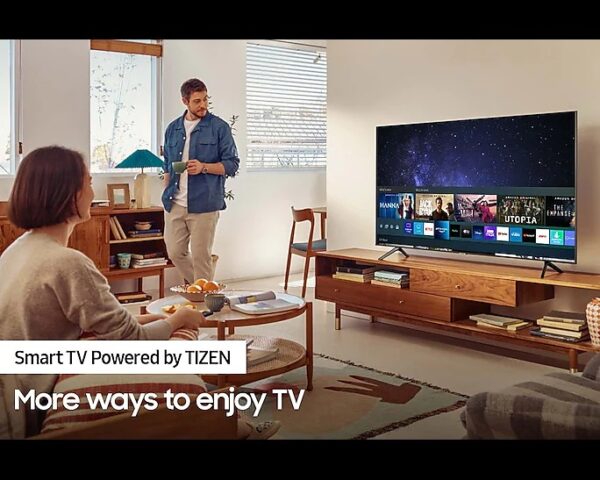 Samsung 43&Quot; Led 4K Crystal Uhd Smart Tv, Crystal Processor 4K, Motion Xcelerator, Purcolour, Pc On Tv, Bezeless Design 43Au7000