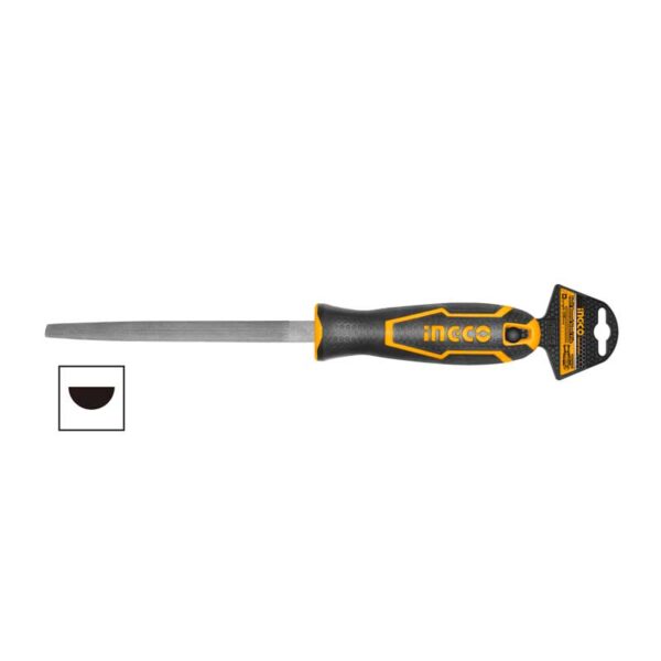 Ingco Steel File Half Round 200Mm Hshf088