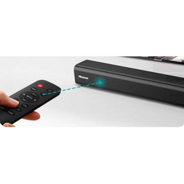 Hisense Sound Bar 2.0 Ch 60W Bluetooth, Remote Control Hs 205