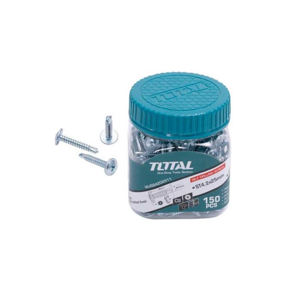 Total Self Drilling Screw 4.2X32Mm 120Pcs Wjss4203211