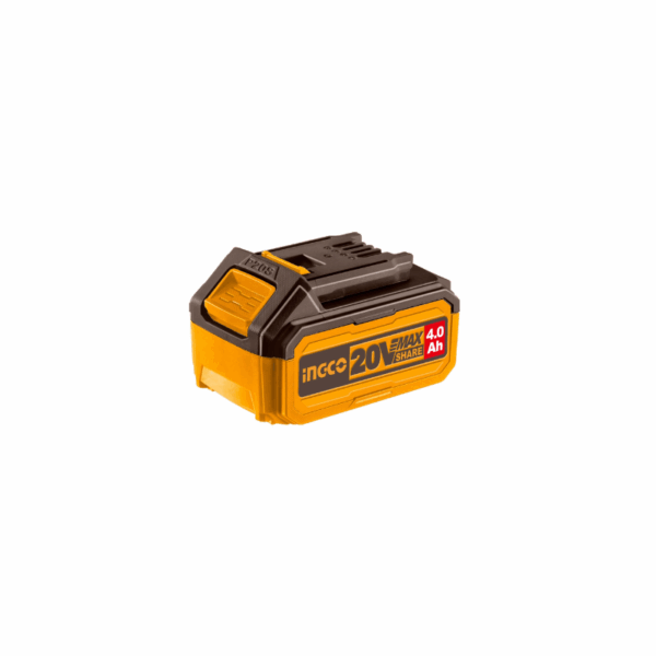 Ingco Lithium-Ion Battery Pack 20V 4.0Ah With Led Battery Power Indicator Fbli2002